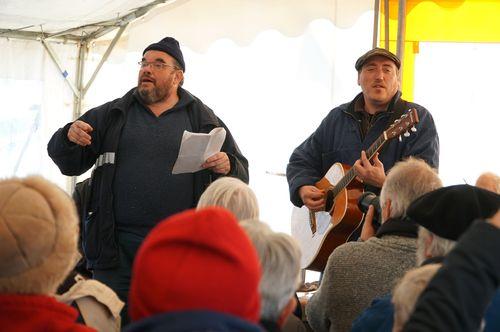 Iconographie - Fête du hareng - Chanteurs de l'Armée du chalut