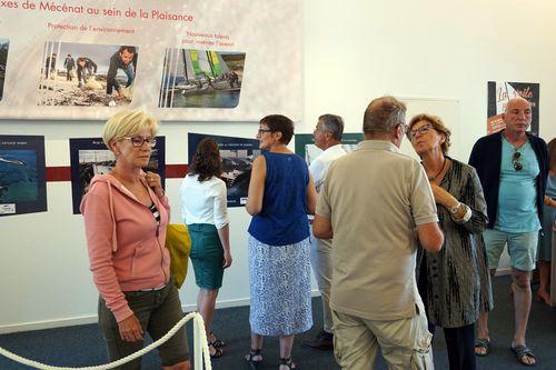 Iconographie - Inauguration de l'exposition Beneteau