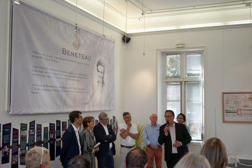 Iconographie - Inauguration de l'exposition Beneteau