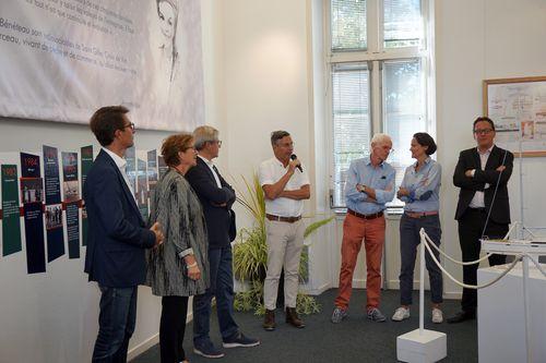 Iconographie - Inauguration de l'exposition Beneteau