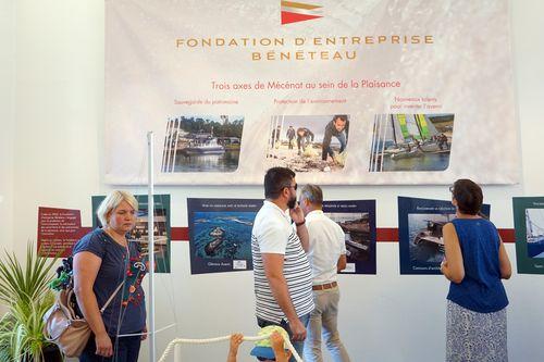 Iconographie - Inauguration de l'exposition Beneteau