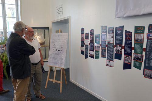 Iconographie - Inauguration de l'exposition Beneteau