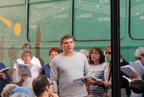 Iconographie - Le Havre en chanson et le bus musical