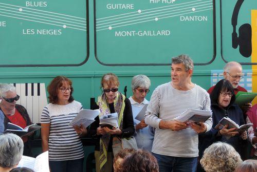 Iconographie - Le Havre en chanson et le bus musical