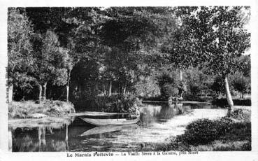 Iconographie - Le Marais Poitevin - La Vieille Sèvre à la Garette