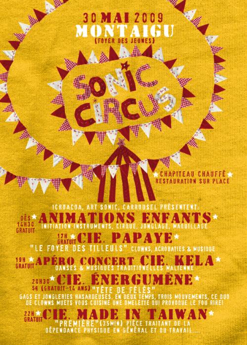 Iconographie - Sonic circus