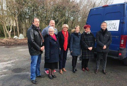 Iconographie - Inauguration d'un logement d'urgence géré par l'association Passerelle