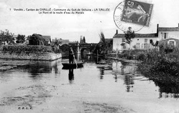 Iconographie - Le pont et la route d'eau du Marais
