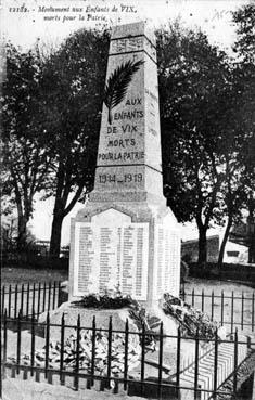 Iconographie - Monument aux Enfants de Vix