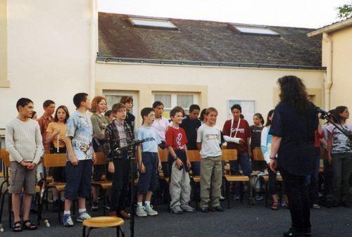 Iconographie - Intervention au collège de Lamoricière