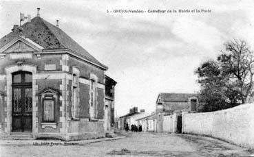 Iconographie - Carrefour de la Mairie et de la Poste