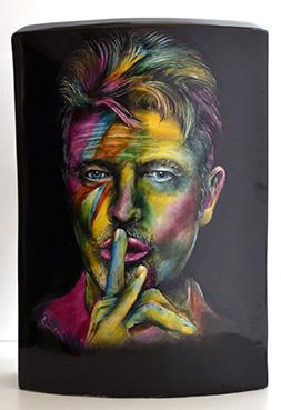 Iconographie - Pièce David Bowie, d'Ameline Porcelaine