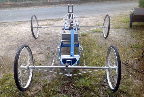 Iconographie - L'aéroplage Blériot de 1912 conservé à Lapanne, en Belgique