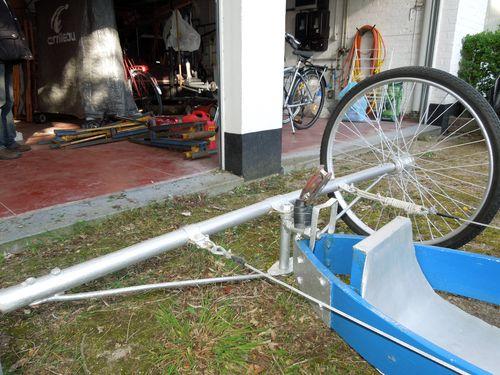 Iconographie - L'aéroplage Blériot de 1912 conservé à Lapanne, en Belgique