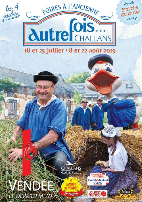 Iconographie - Autrefois Challans - L'affiche 2019