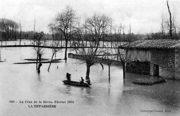 Iconographie - La crue de la Sèvre, février 1904