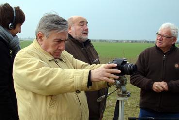 Iconographie - Tournage d'un film - Une vie aux bords des fossés