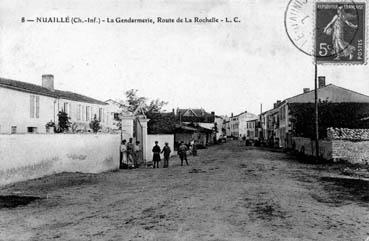 Iconographie - La gendarmerie - Route de La Rochelle