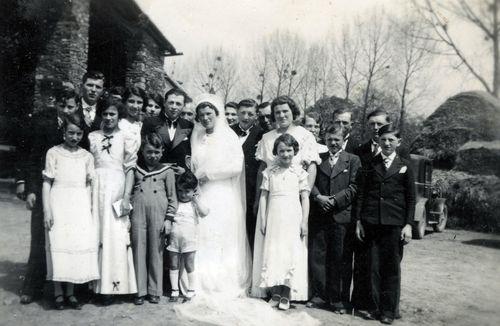 Iconographie - Mariage Maurice Brémaud et Madeleine Pétorin, La Boursière