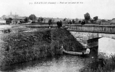 Iconographie - Pont sur le canal de Vix