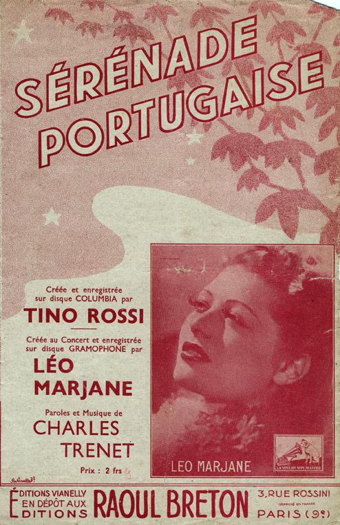 Partition - Sérénade portugaise