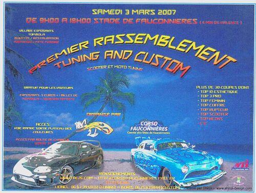 Iconographie - L'affiche du tuning 2007