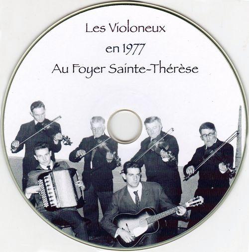Iconographie - CD reprenant l’enregistrement des violoneux  de Saint-Pierre-et-Miquelon réalisé en 1977 