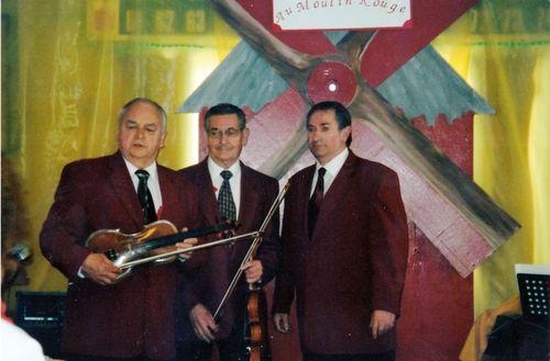 Iconographie - Trois violoneux de Saint-Pierre-et-Miquelon