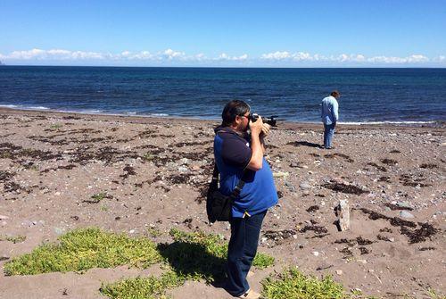 Iconographie - Pascal Servain et Bernard Subert à Miquelon