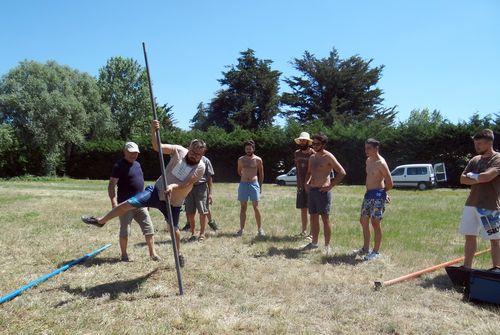 Iconographie - Formation au saut à la ningle au Champ Martin