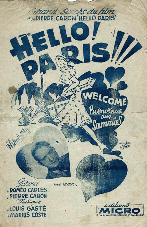 Partition - Hello ! Paris !