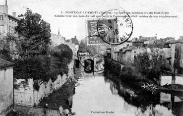 Iconographie - Le pont des Sardines (vu du Pont Neuf)