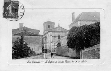 Iconographie - Eglise et vieille tour du XIIème siècle