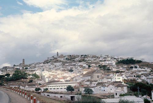 Iconographie - Village de Baena - route de Cordoue à Grenade