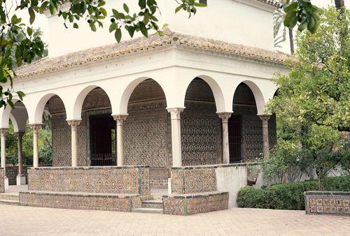 Iconographie - séville - Alcazar - Pavillon de Charles-Quint