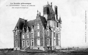 Iconographie - Château de la Mouhée (au marquis de Lespinay)