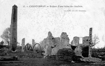 Iconographie - Ruines d'une mine de charbon