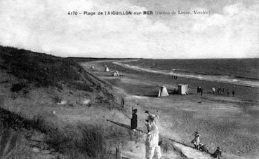 Iconographie - Plage de l'Aiguillon sur Mer