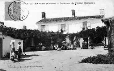 iconographie - Intérieur de l'Hôtel Chauveau