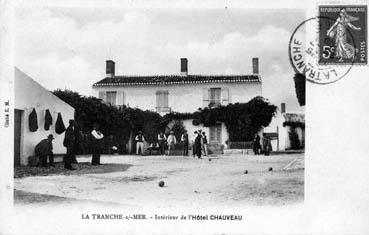 Iconographie - Intérieur de l'Hôtel Chauveau