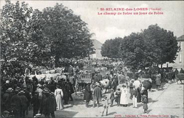 Iconographie - Le champ de foire un jour de Foire