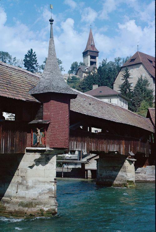 Iconographie - Lucerne - Le Spreuerbrücke