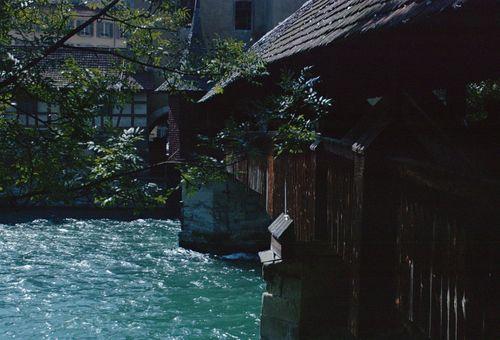 Iconographie - Lucerne - Le Spreuerbrücke sur la Reuss