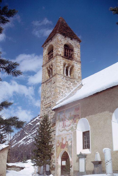 Iconographie - Pontresina - Chapelle Santa Maria - Suisse