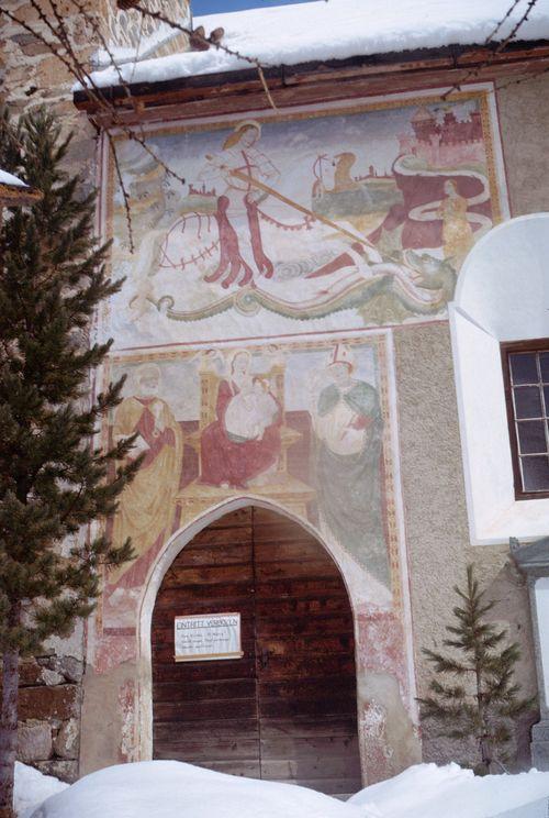 Iconographie - Pontresina - Chapelle Santa Maria - Suisse