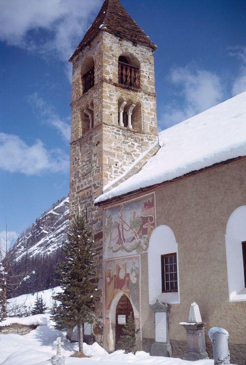 Iconographie - Pontresina - Chapelle Santa Maria - Suisse