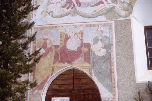 Iconographie - Pontresina - Chapelle Santa Maria - Suisse