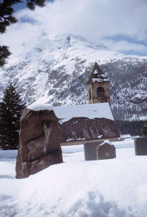 Iconographie - Pontresina - Cimetière - Suisse