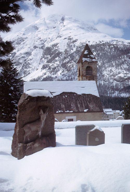 Iconographie - Pontresina - Cimetière - Suisse