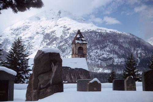 Iconographie - Pontresina - Cimetière - Suisse